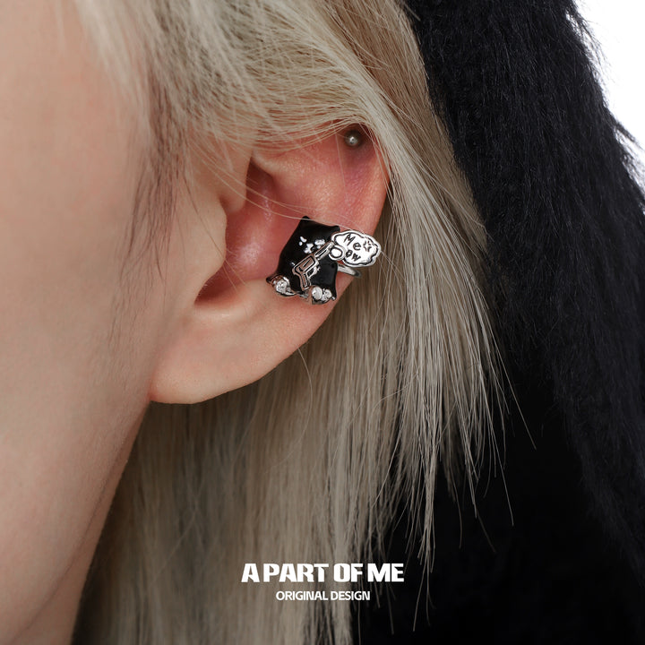 Kitten Devil Ear Cuffs
