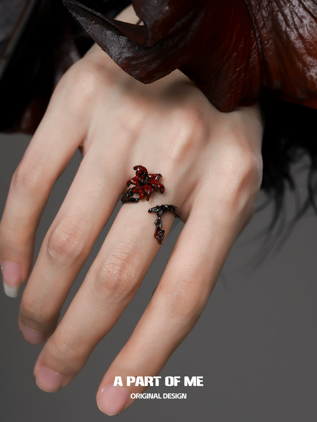 Dark Mandala Spice Girl Ring