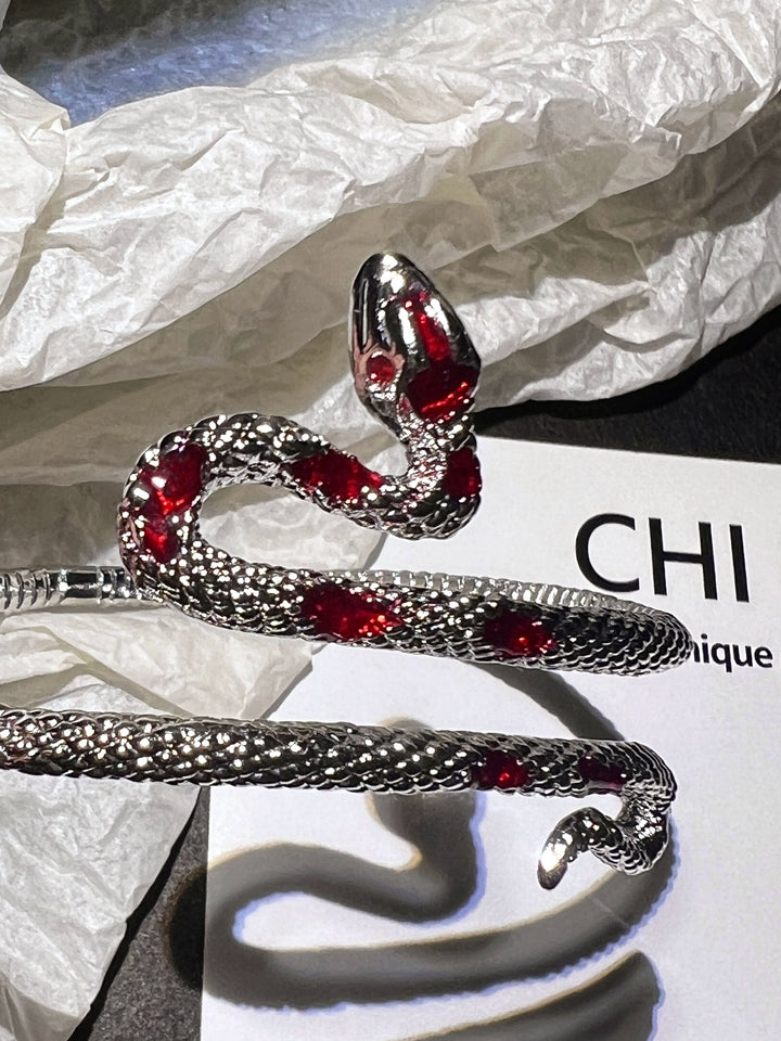 "Night Snake" Wrap Bracelet