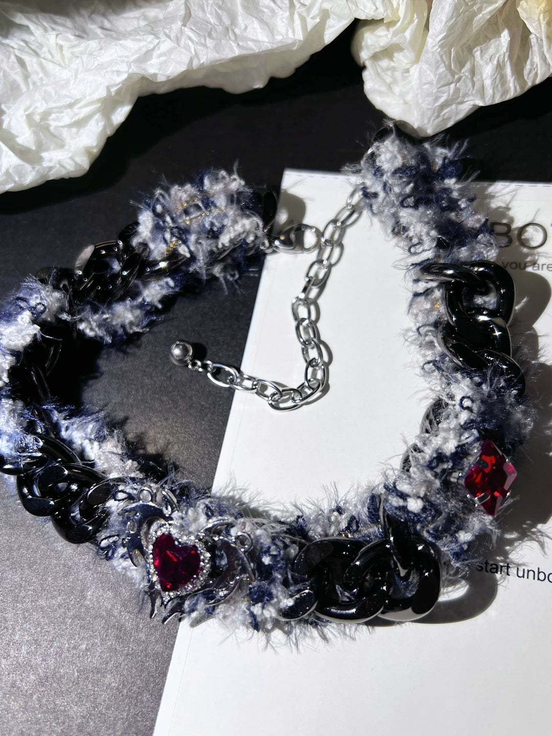 "Imprisoned Heart" Gothic Choker