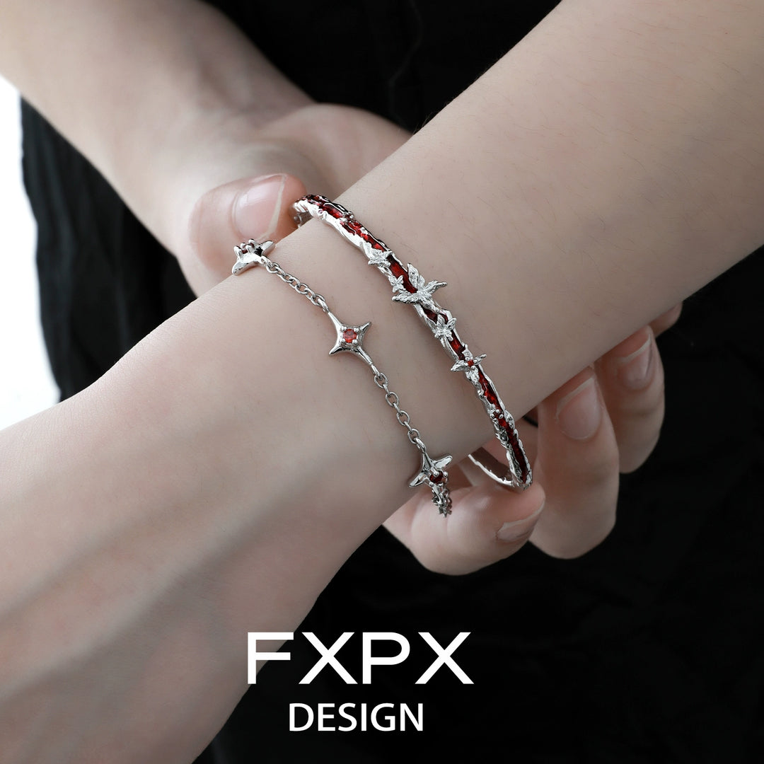 Butterfly Garden Double Layer Bracelet