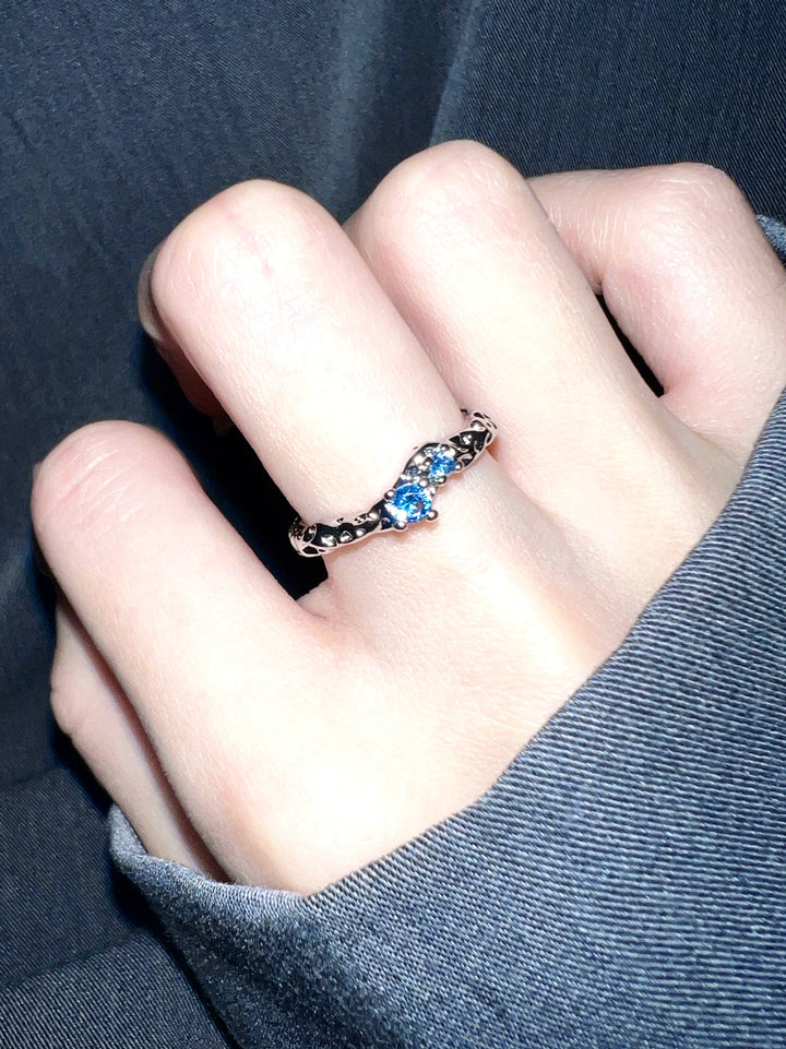 "Uninhabited Island" Glacier Ring