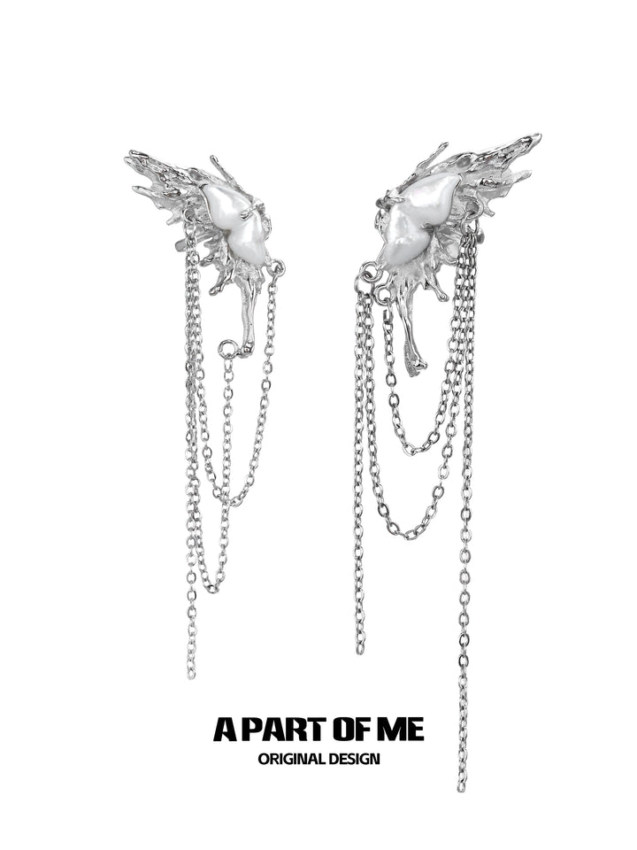 Butterfly Elf Tassel Ear Cuffs