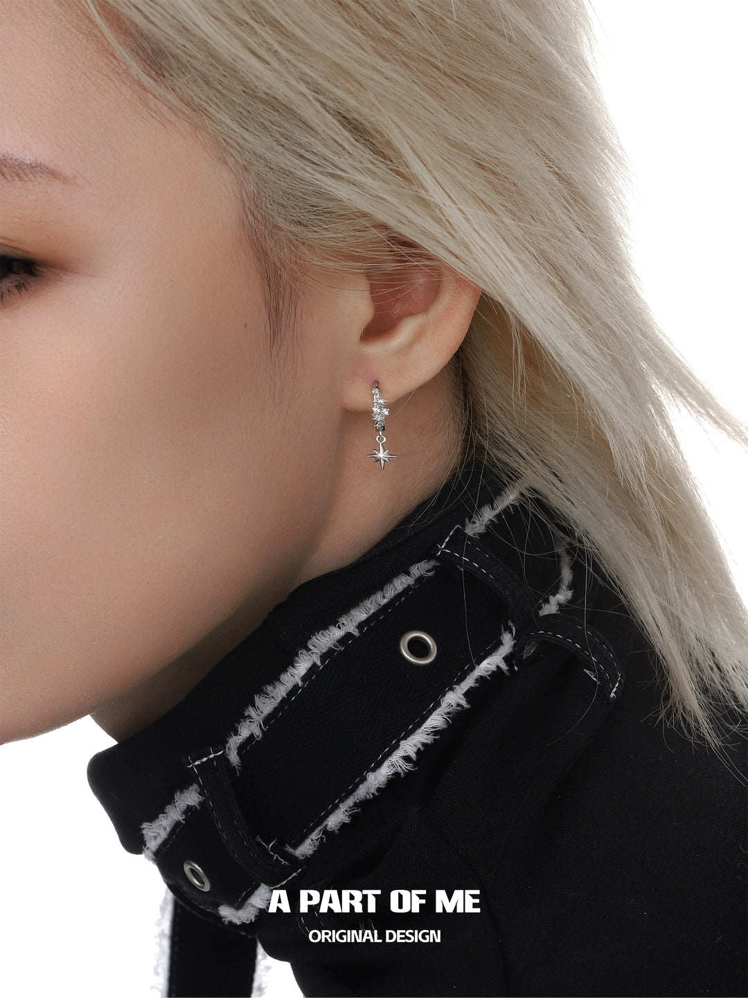 Frosted Snowflake Earrings