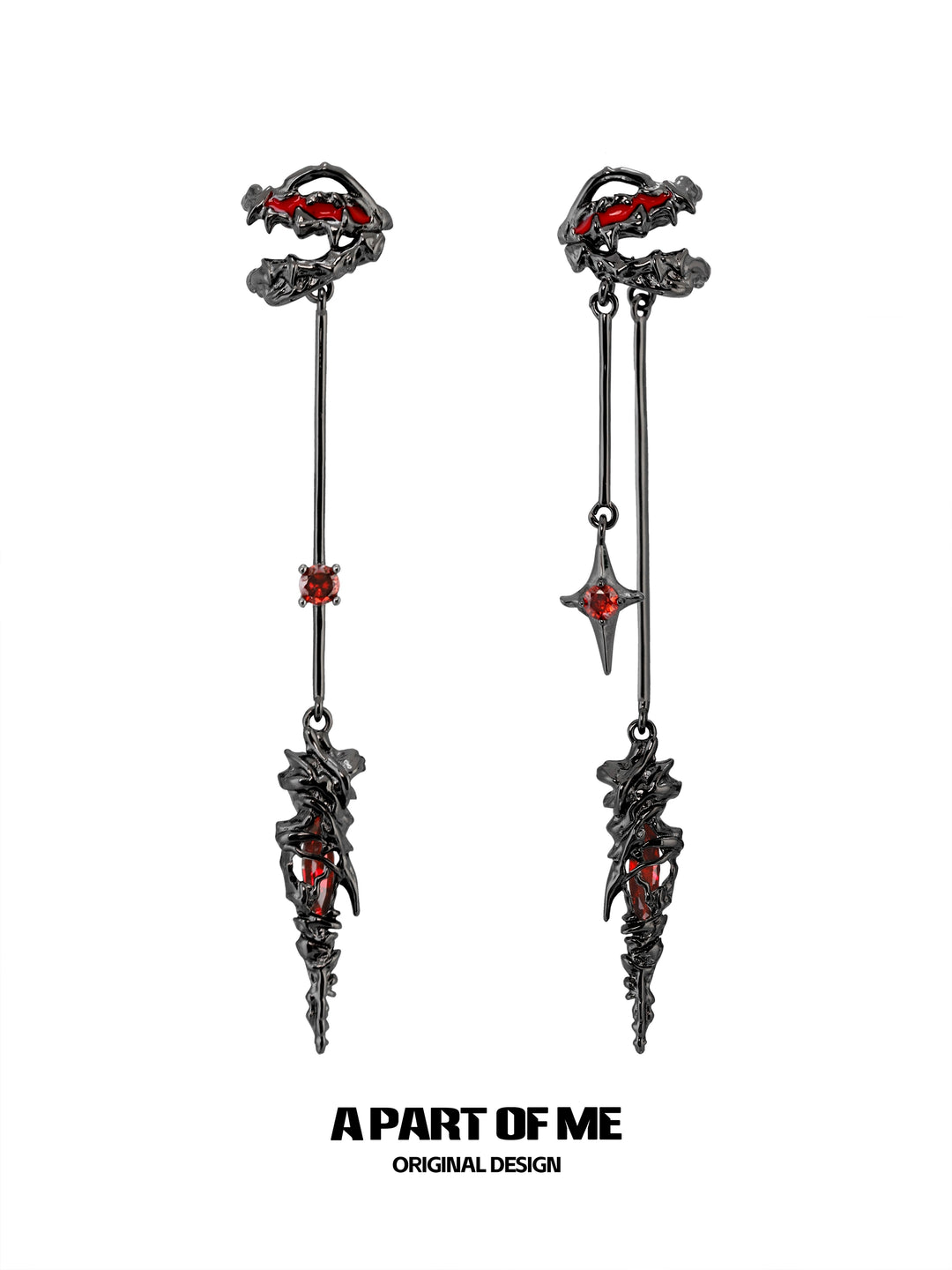 Fierce Dragon Roar Ear Clips