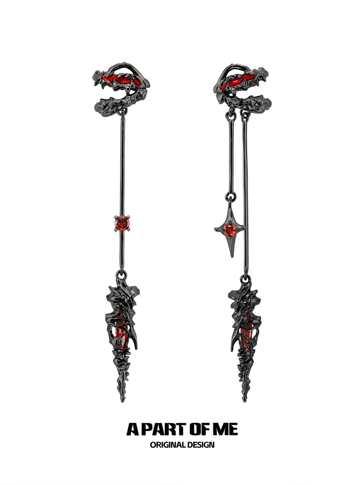 Fierce Dragon Roar Ear Clips