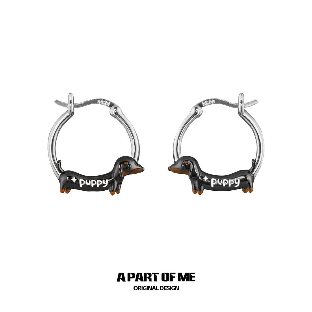 Dachshund Lucky Earrings