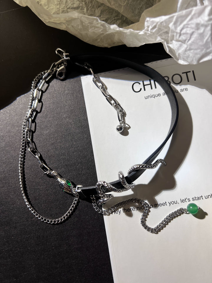 "Dark Night Snake" Splicing Choker