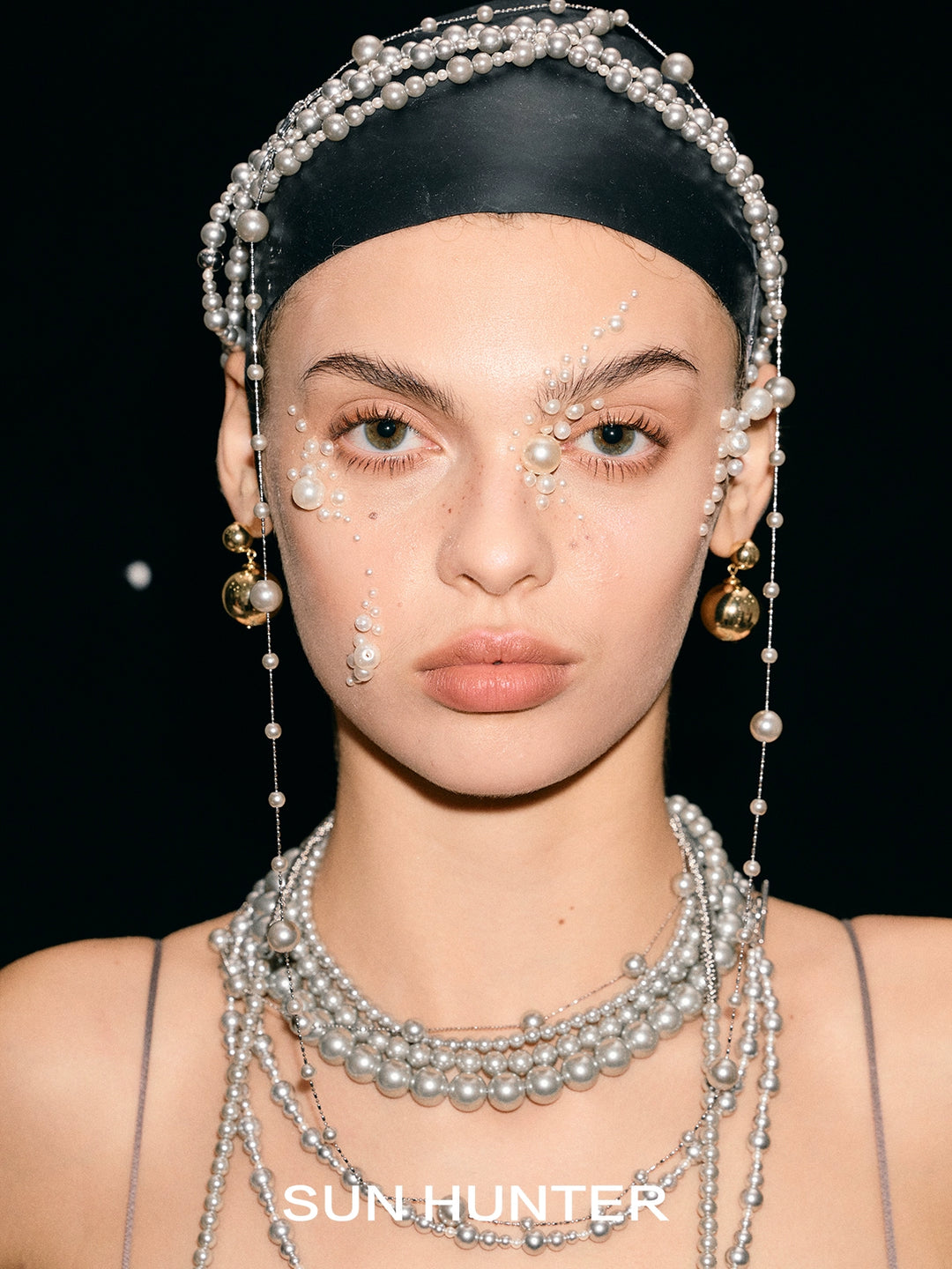 Lustrous Core Layered Pearl Bracelet