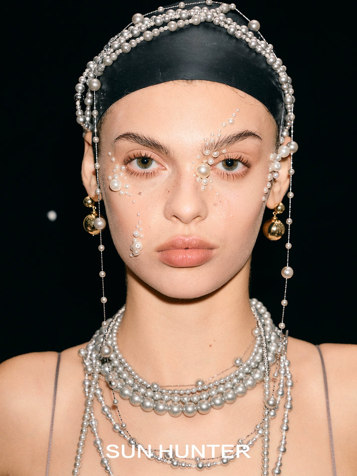 Lustrous Core Layered Pearl Bracelet