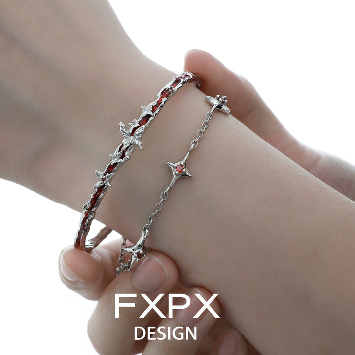 Butterfly Garden Double Layer Bracelet