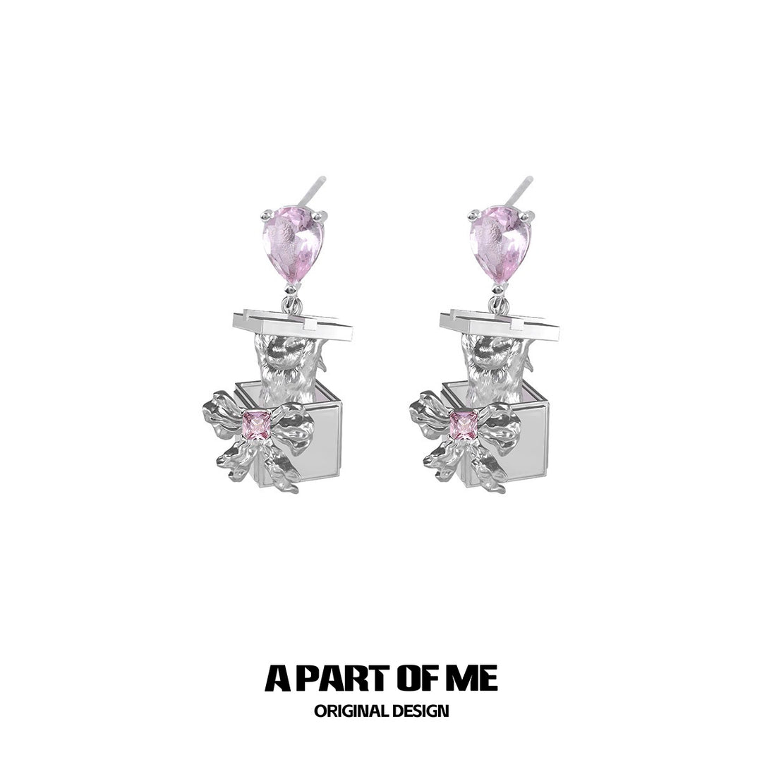 Flower & Bow Earrings