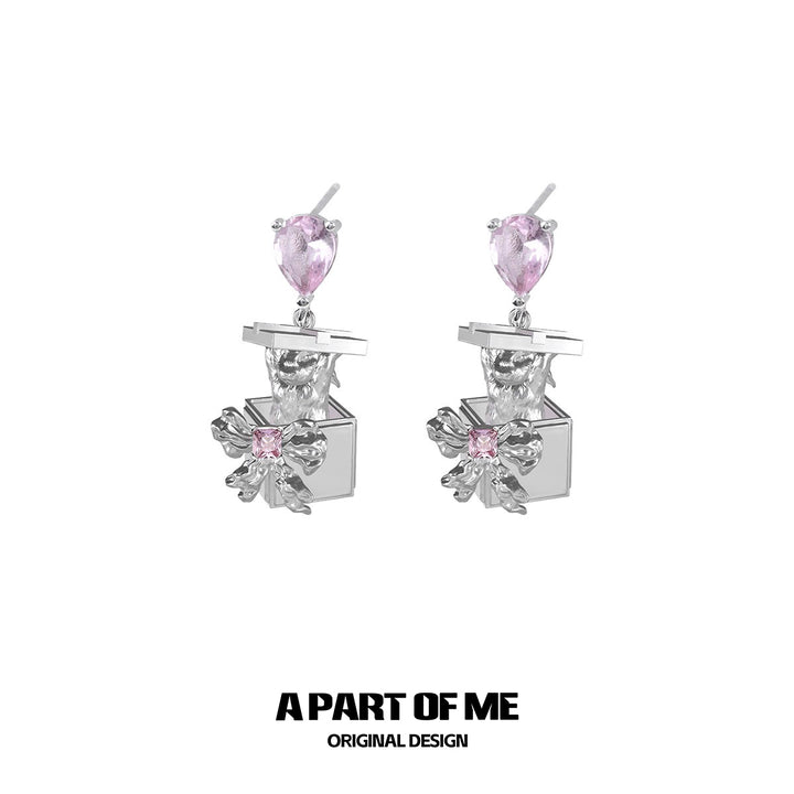 Flower & Bow Earrings