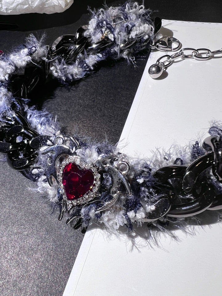 "Imprisoned Heart" Gothic Choker