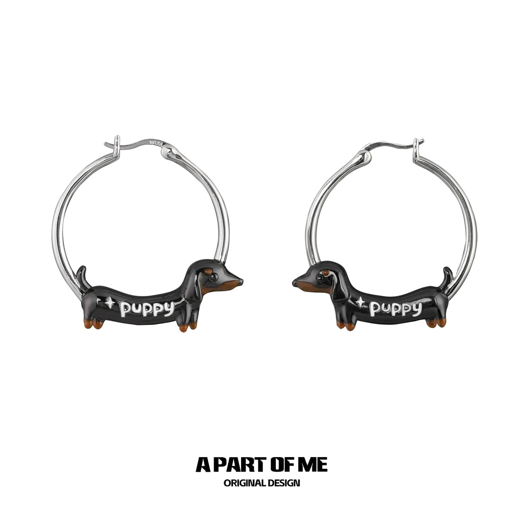 Dachshund Lucky Earrings