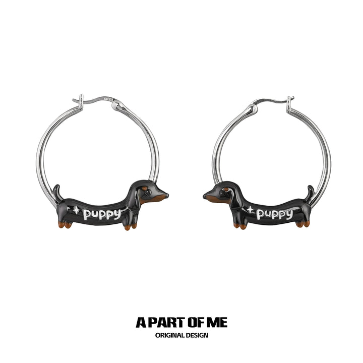 Dachshund Lucky Earrings