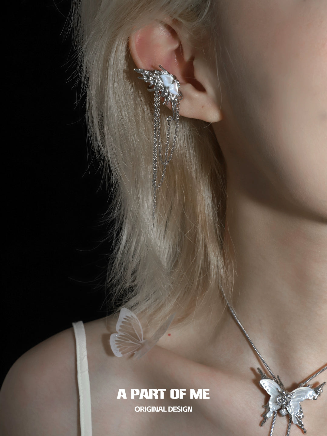 Butterfly Elf Tassel Ear Cuffs
