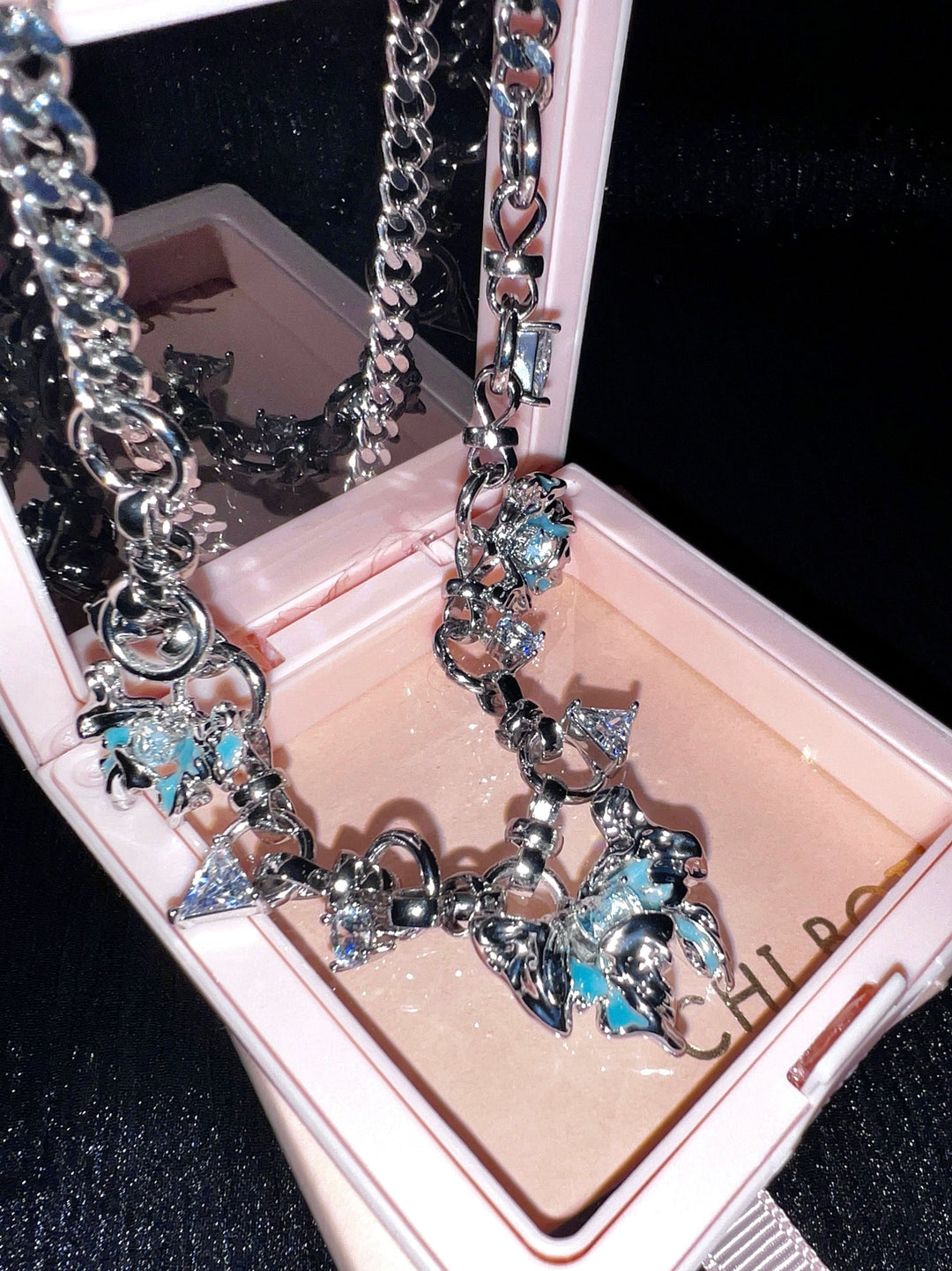 "Butterfly Dream" Zircon Necklace