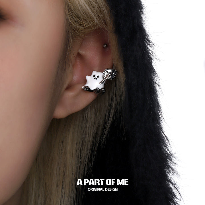 Kitten Devil Ear Cuffs
