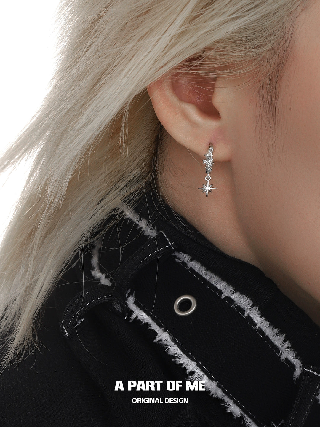 Frosted Snowflake Earrings