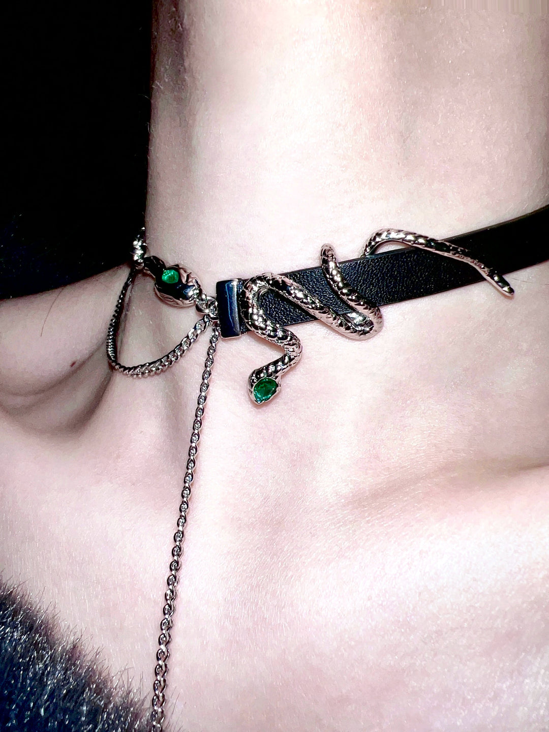 "Dark Night Snake" Splicing Choker