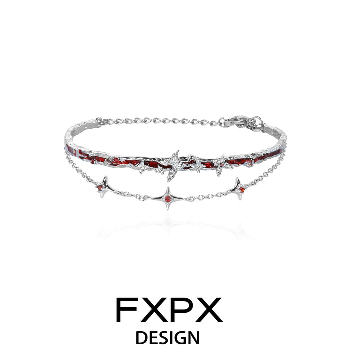 Butterfly Garden Double Layer Bracelet